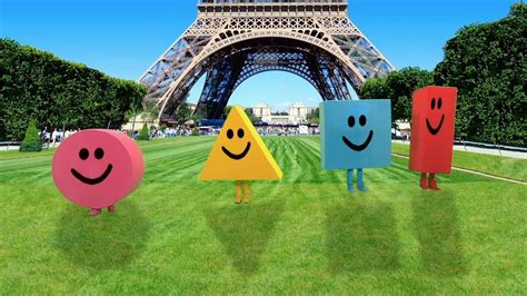 The Shapes Visit Paris! | Mister Maker - YouTube