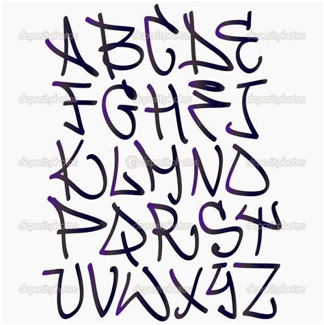 Graffitie: Graffiti Font Alphabet