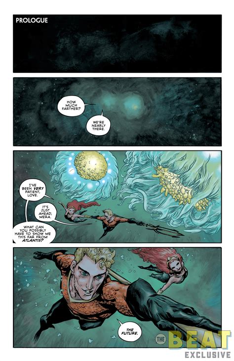 EXCLUSIVE PREVIEW: meet Arthur's & Mera's son in AQUAMAN ANNUAL #1 - The Beat