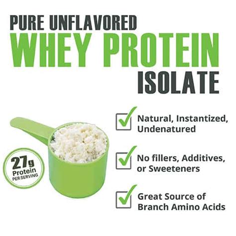 UNFLAVORED WHEY PROTEIN ISOLATE 5lbs, 10lbs & 25lbs - BFD Nutrition