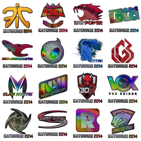 CS:GO & CS2 Sticker Pack Katowice 2014 16pcs - Etsy Polska