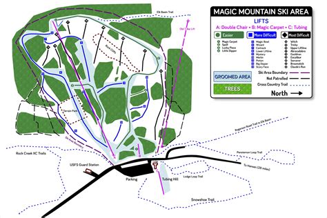 Magic Mountain Ski Resort Guide, Location Map & Magic Mountain ski ...