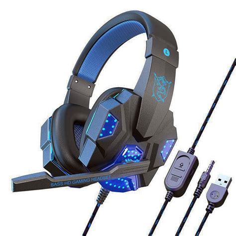 TekDeals 3.5mm Wired Gaming Headset with Mic, Stereo Bass for PS5, PS4, PC, Xbox One, Switch ...