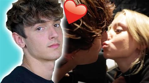 Bryce Hall Finally Kisses Riley Hubatka ️ #Brilley | Hollywire - YouTube