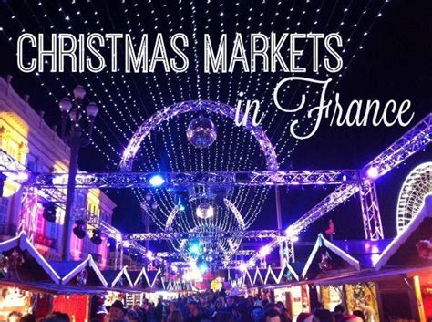 Christmas markets in France