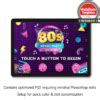 80s Retro Party Surface Pro Welcome Screens