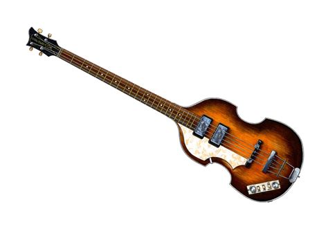 Paul Mccartney's 1961 Hofner 500/1 Cavern Bass POSTER | Etsy