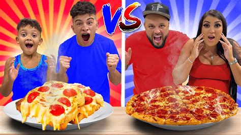 PIZZA CHALLENGE: Who Can Eat The Most? - YouTube