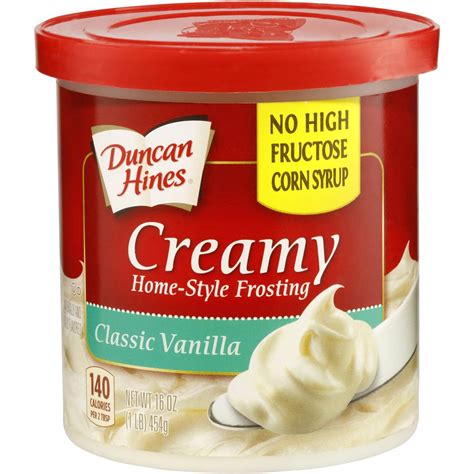 Duncan Hines Frosting Classic Vanilla 454g | Woolworths