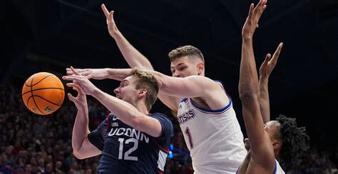 Three observations from KU basketball's 69-65 win over UConn