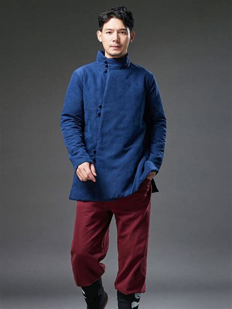 Casual Chinese Jacket Traditional Men's Coat - Hanfumodern