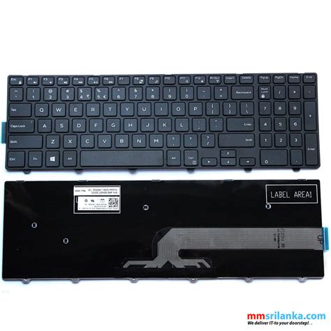 Laptop Keyboard For Dell Inspiron 15 3000 (3542) PN: JYP58 US INTL