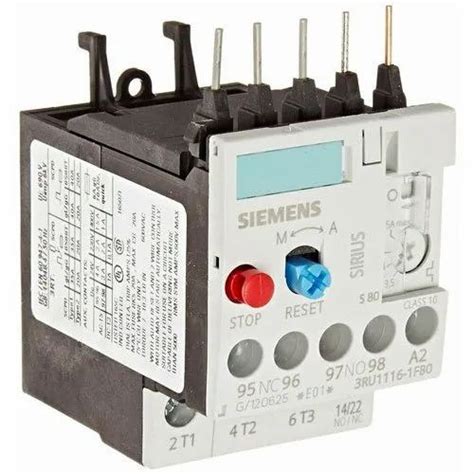 Din Rail Siemens Overload Relay at best price in Kolkata | ID: 21989662130