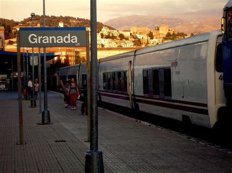 Going from and to Granada by train: schedules and lines - South Tours