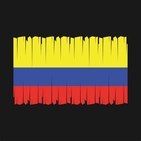 Colombia Flag Vector 21726785 Vector Art at Vecteezy