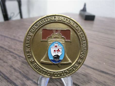 US Army Recruiting Battalion Columbus NCO Creed Challenge Coin #800M ...