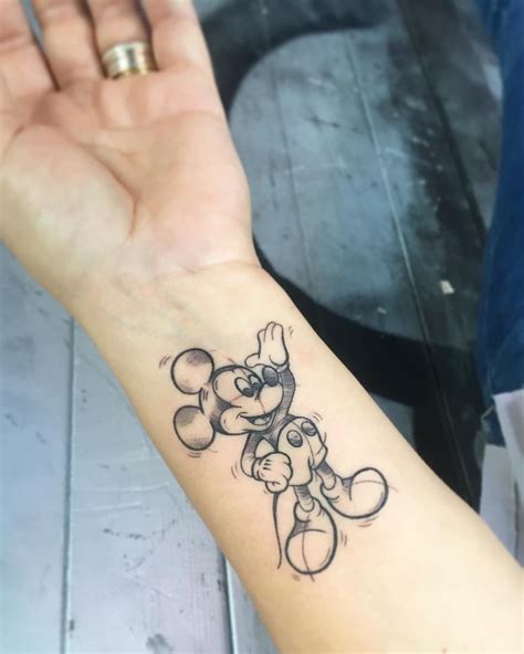 UPDATED: 40 Iconic Mickey Mouse Tattoos (November 2020)