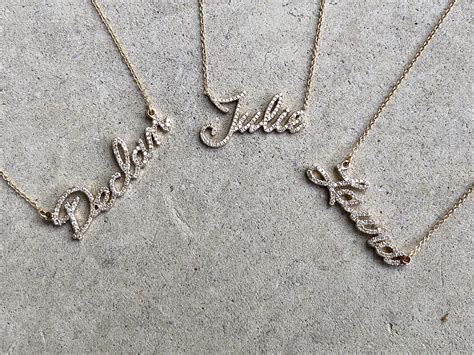 Custom Diamond Name Necklace - Jugar N Spice