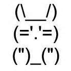 When it comes to 'emotional icons', and their ASCII art variations, some really creative shapes ...