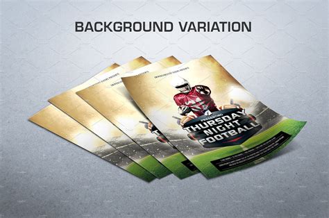 Football Night Flyer Template | Flyer template, Flyer, Nfl fantasy football