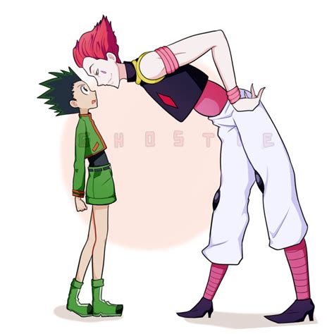 [HxH FanArt] Hisoka and Gon by GhostiieArt on DeviantArt