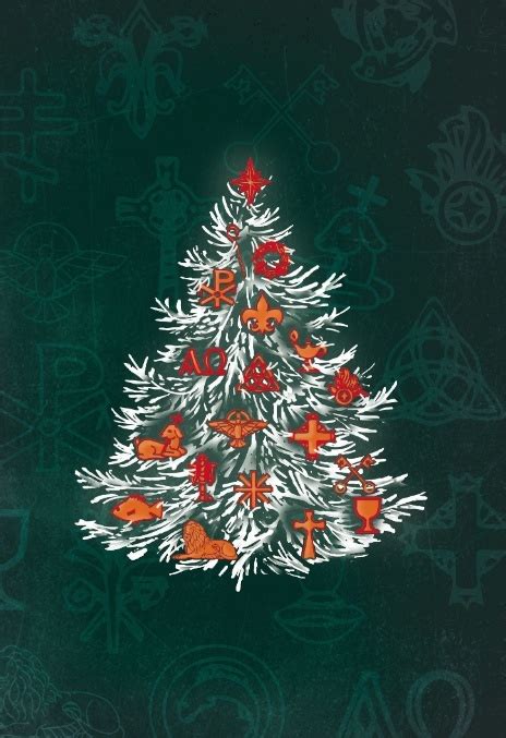 Chrismons Tree Card (Christmas) X-336 | Sola Publishing