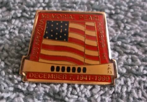 VINTAGE USS ARIZONA Pearl Harbor, HI December 7, 1941-1999 Memorial ...