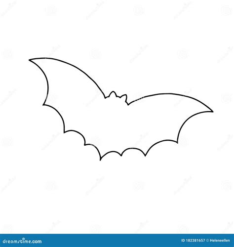 Simple Bat Outline