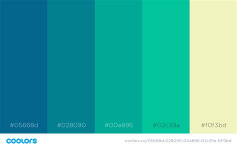 05668d-028090-00a896-02c39a-f0f3bd (800×500) | Green color schemes, Color schemes design, Green ...