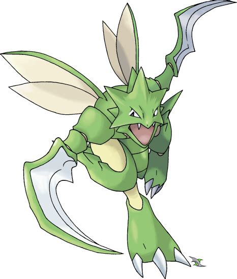 Scyther by Xous54 on DeviantArt