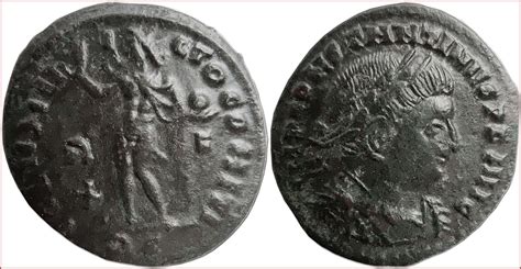 Follis: coin of Roman Empire (III-IV centuries)