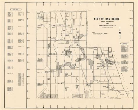 Oak Creek Wisconsin Map - Table Rock Lake Map