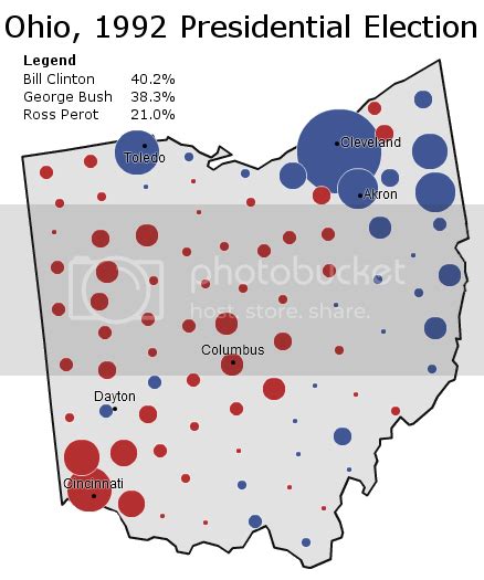 Maps of Ohio Elections – Swing State Project