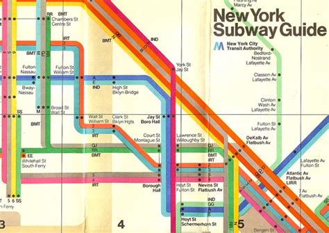 New York Subway map, 1970s | In 1972 the Italian designer Ma… | Flickr