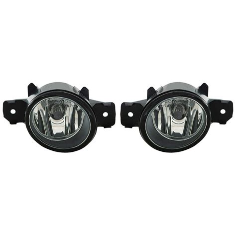 CarLights360: For 2012 - 2018 NISSAN VERSA Fog Light Pair Driver and Passenger Side W/ Bulbs ...