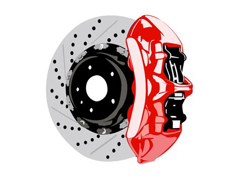 Disc Brake illustration by masuda072020@gmail.com on Dribbble