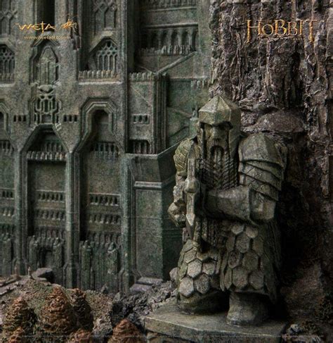 The Hobbit - The gates of Erebor | The hobbit, Fantasy dwarf, Fantasy city