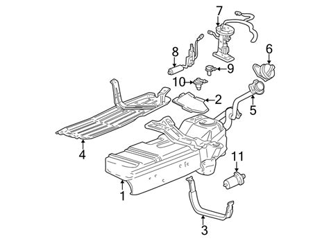 2001 Ford Explorer Sport Trac Fuel Filler Neck. Explorer; w/Sport Trac ...