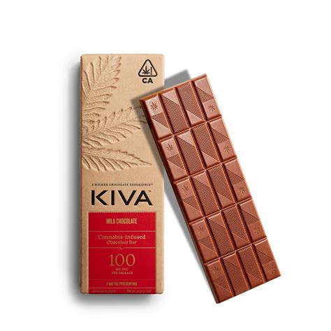 Milk Chocolate (100mg) | KIVA | Chocolate Bar - Jane