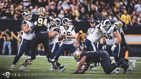 First Look: Rams have a rematch with Saints for the right to advance to the Super Bowl