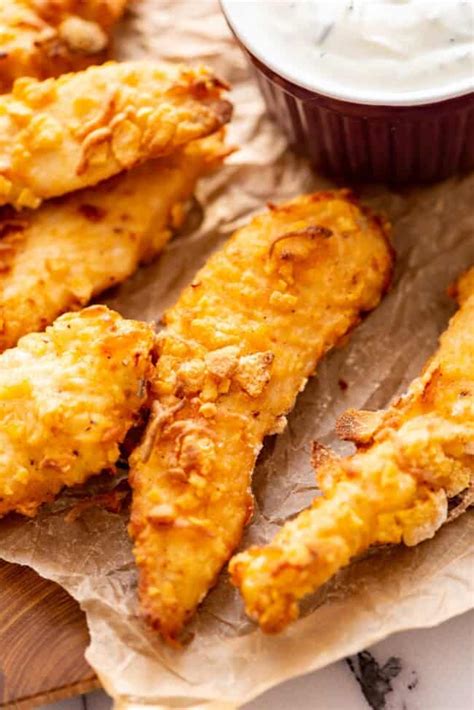 Crispy Baked Chicken Fingers Recipe - The Cookie Rookie® (VIDEO)