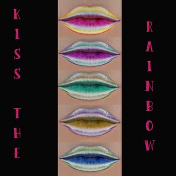 Second Life Marketplace - Kiss the Rainbow-Rainbow Kiss