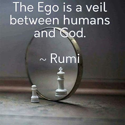 The Ego is a veil between humans and God. - Rumi | Rumi quotes, Rumi ...