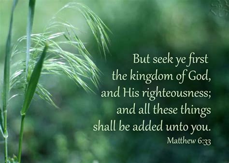 Bible Verse Art Seek Ye First the Kingdom of God Matthew 6 33 Christian ...