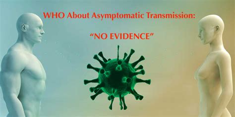 WHO Now Says ‘No Evidence’ Of Asymptomatic Coronavirus Transmission – Crazz Files