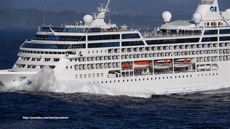 Cruise Ship PACIFIC PRINCESS departs A Coruña [4K] - YouTube