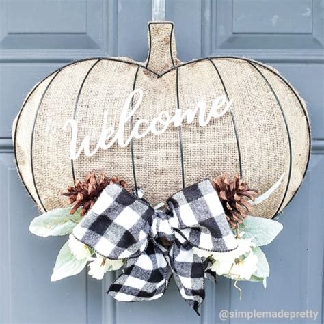 Pumpkin Wreath Dollar Tree DIY - Simple Made Pretty (2024)