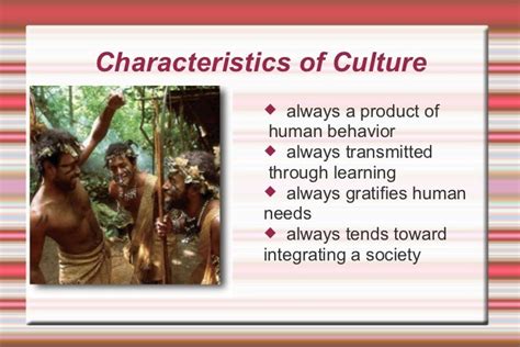 What Is Culture Types Of Culture Elements Of Culture Characteristics ...