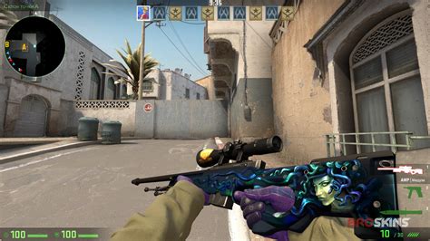 AWP Medusa MW FalleN (Gold) and Gloves Imperial Plaid | BroSkins - CSGO ...