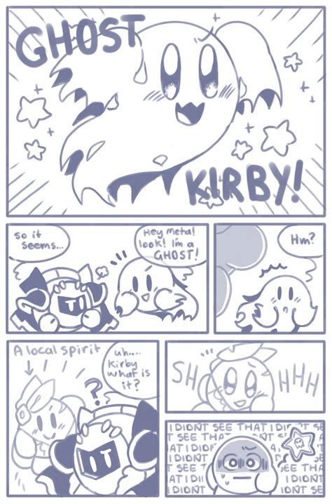 Ghost Kirby by Koku-Draws on DeviantArt